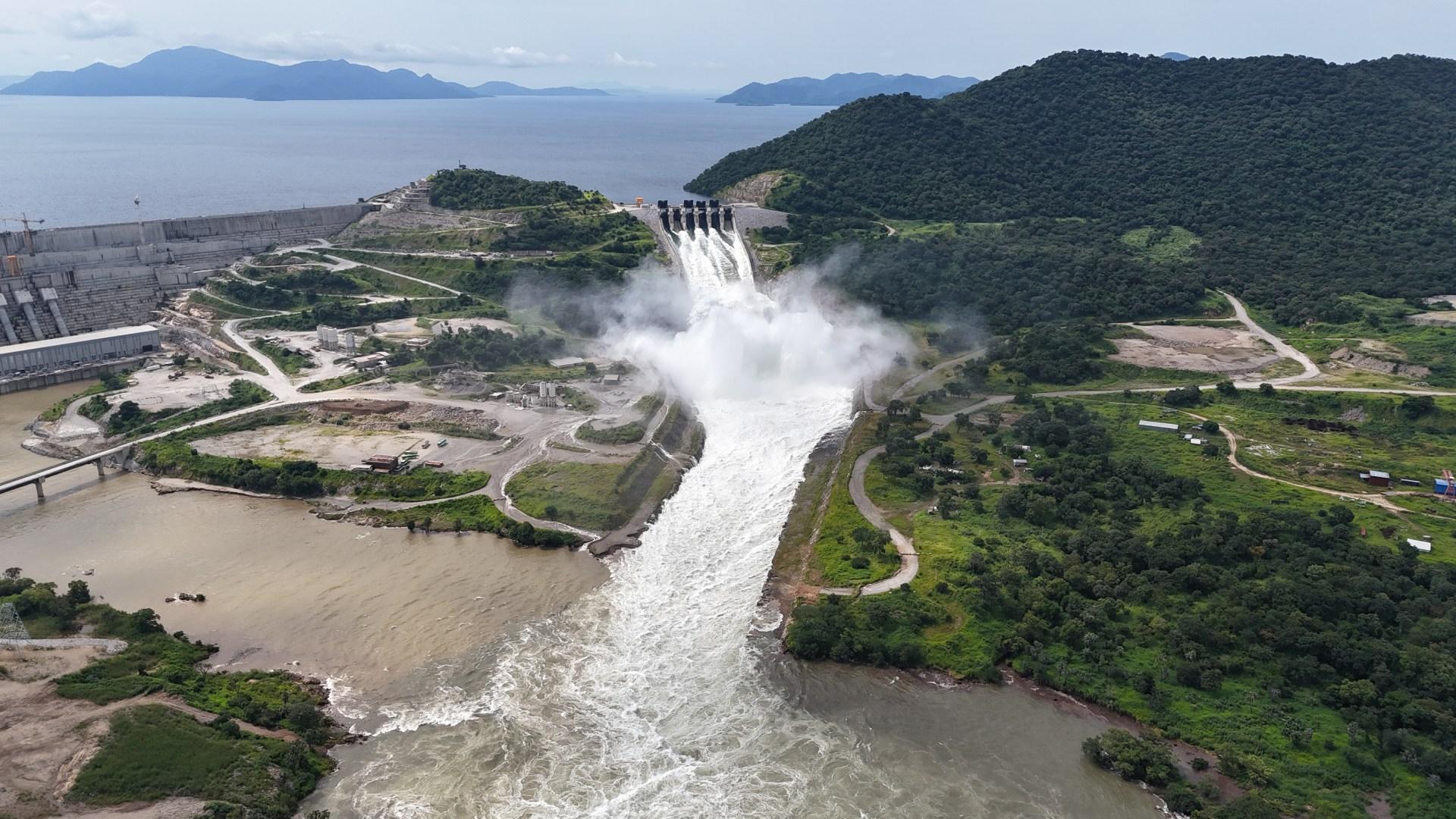Gated Spillway, Grand Ethiopian Renaissance Dam Project, Ethiopia