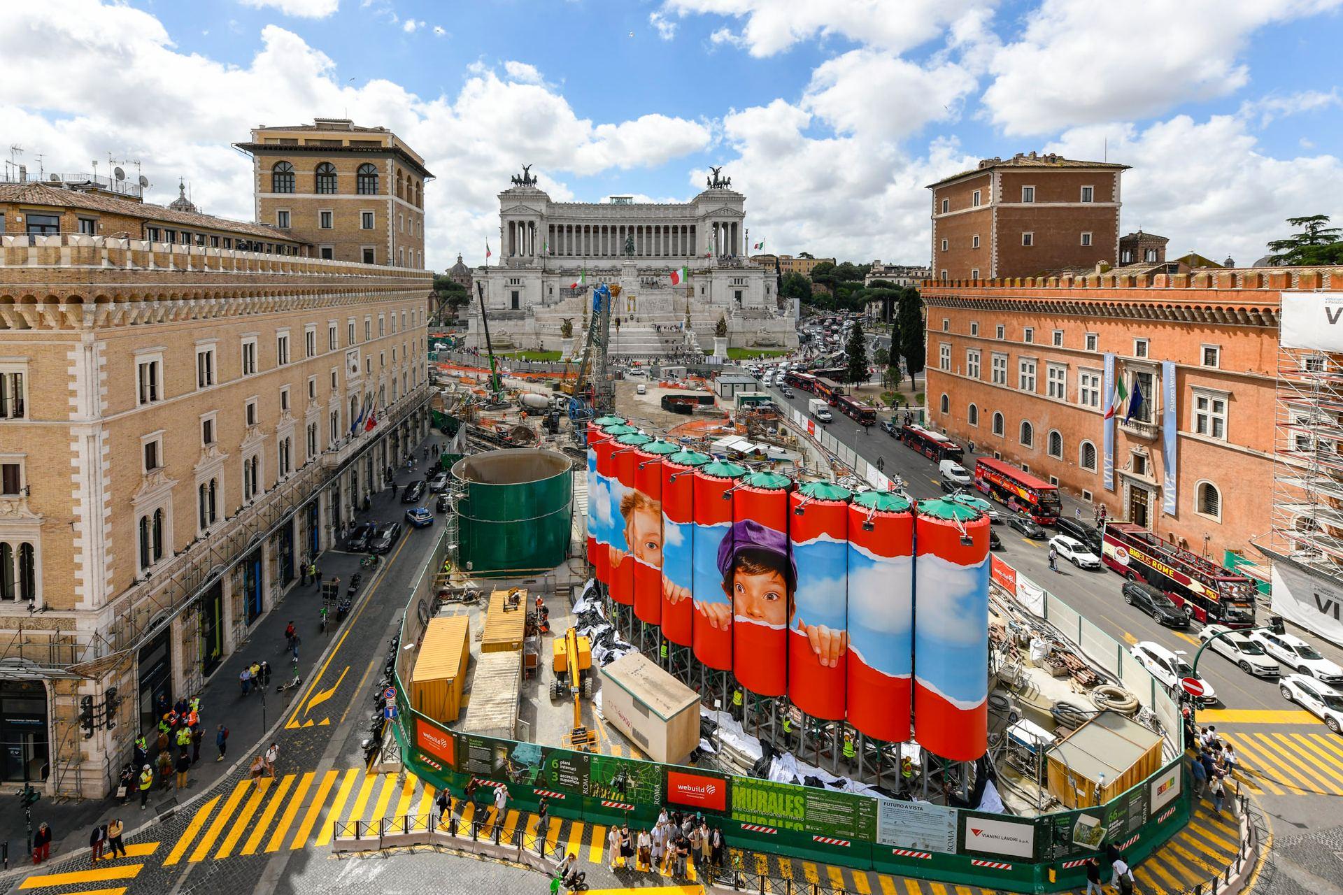 Murales, l’arte contemporanea in metro, Metropolitana di Roma Linea C, svelata l'opera di Pierpaolo Ferrari