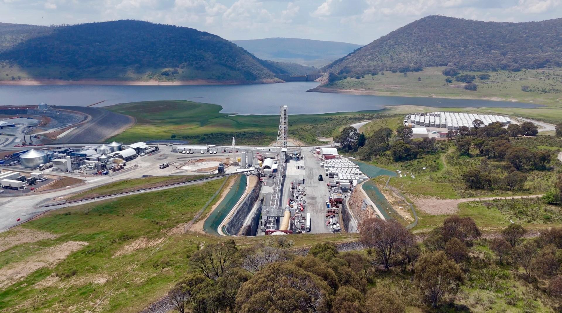 Snowy 2.0 hydroelectric plant, Tantangara Adit and Reservoir, Australia | Webuild project