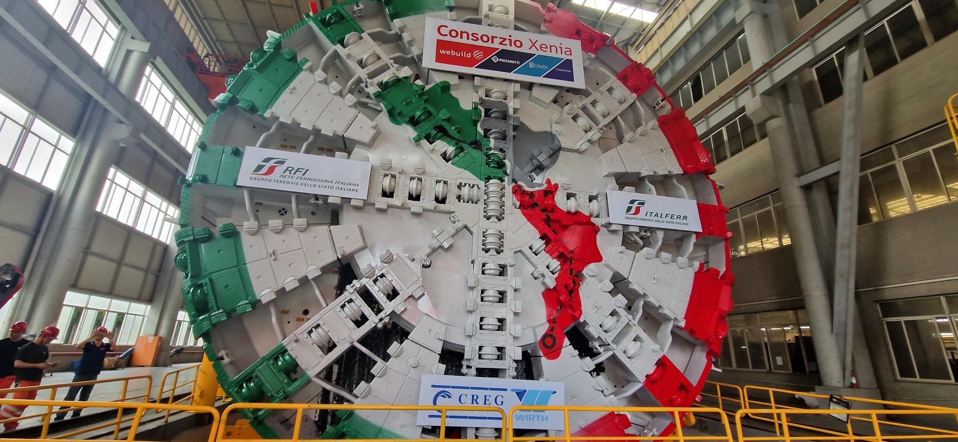 Mireille, la più grande TBM di Webuild in Europa - Webuild Equipment & Machinery