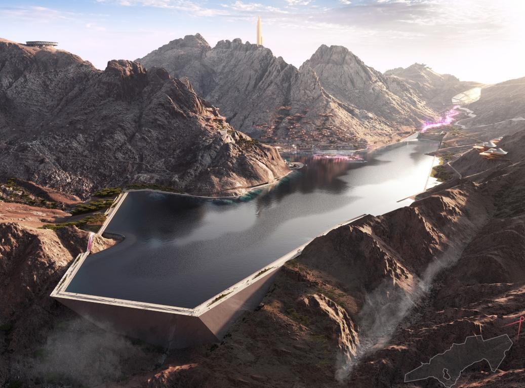 Lago di Trojena, NEOM, Arabia Saudita - Webuild