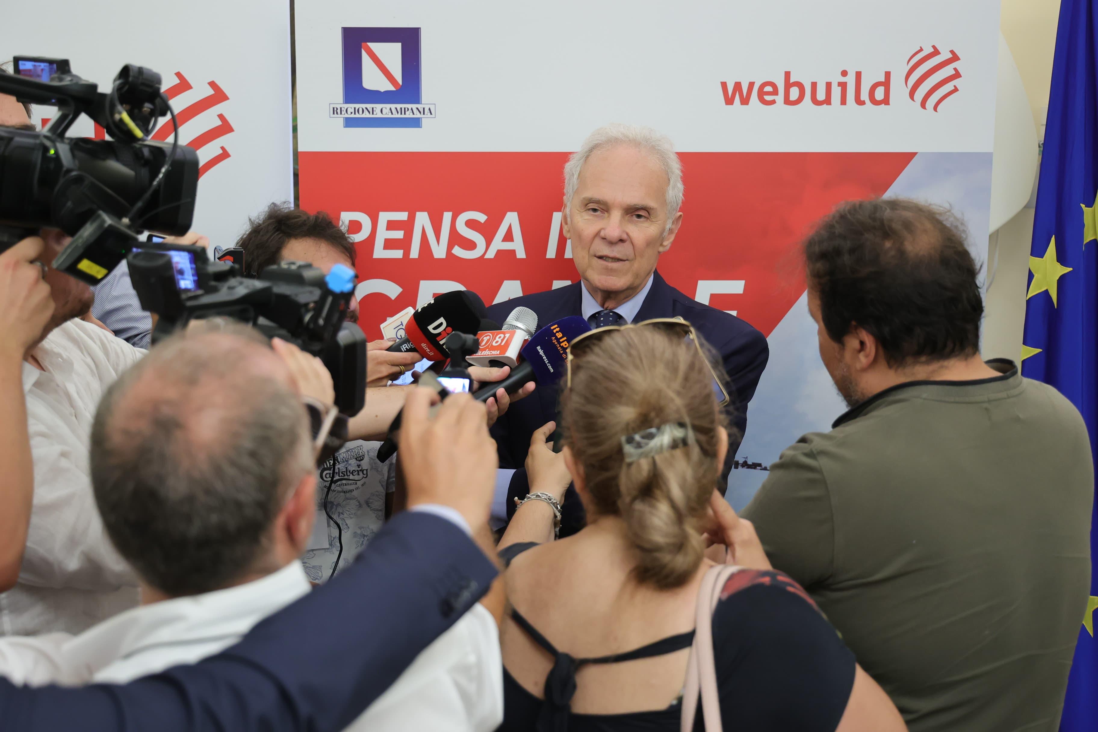 Pietro Salini Regione Campania