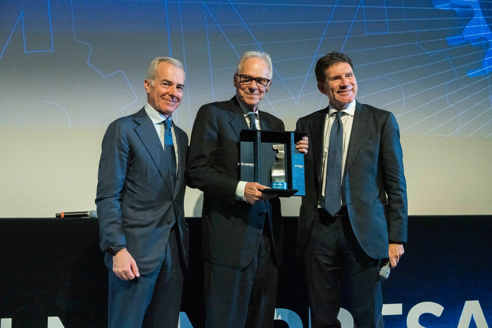 Salini riceve il Premio Film Impresa di Unindustria per campagna  ‘Webuild per lo Sport’