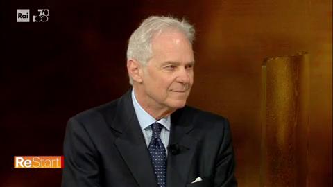 Pietro Salinia, AD Webuild, ospite a ReStart, Rai3