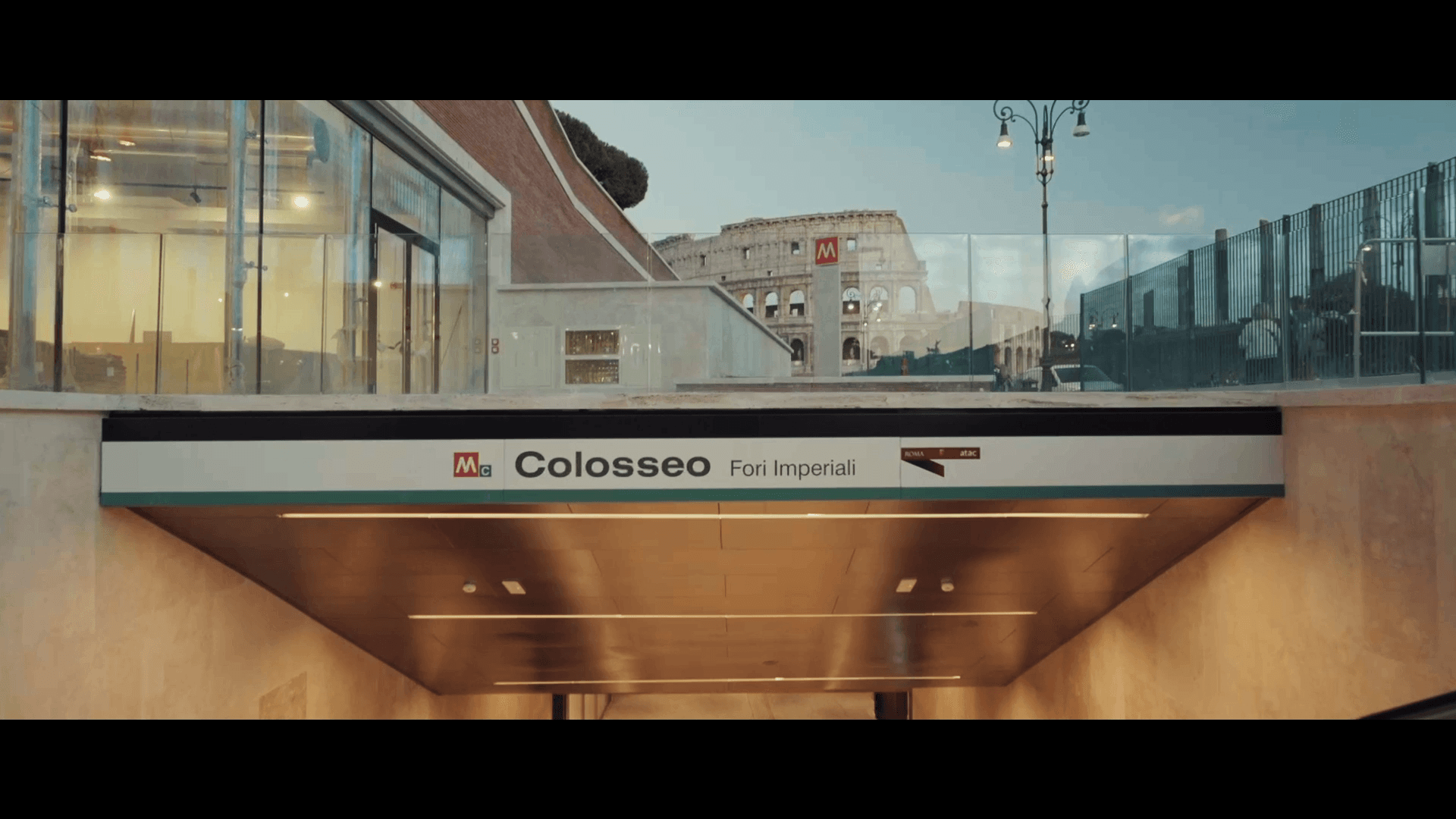 Videobrochure Stazione Colosseo / Fori Imperiali